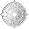 Ekena Millwork Attica PVC Ceiling Medallion (Fits Canopies up to 7 3/4"), 22"OD x 3 1/2"ID x 1"P CMP22ATAGX